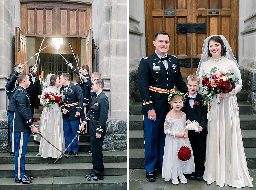 West Point Cadet Chapel Wedding