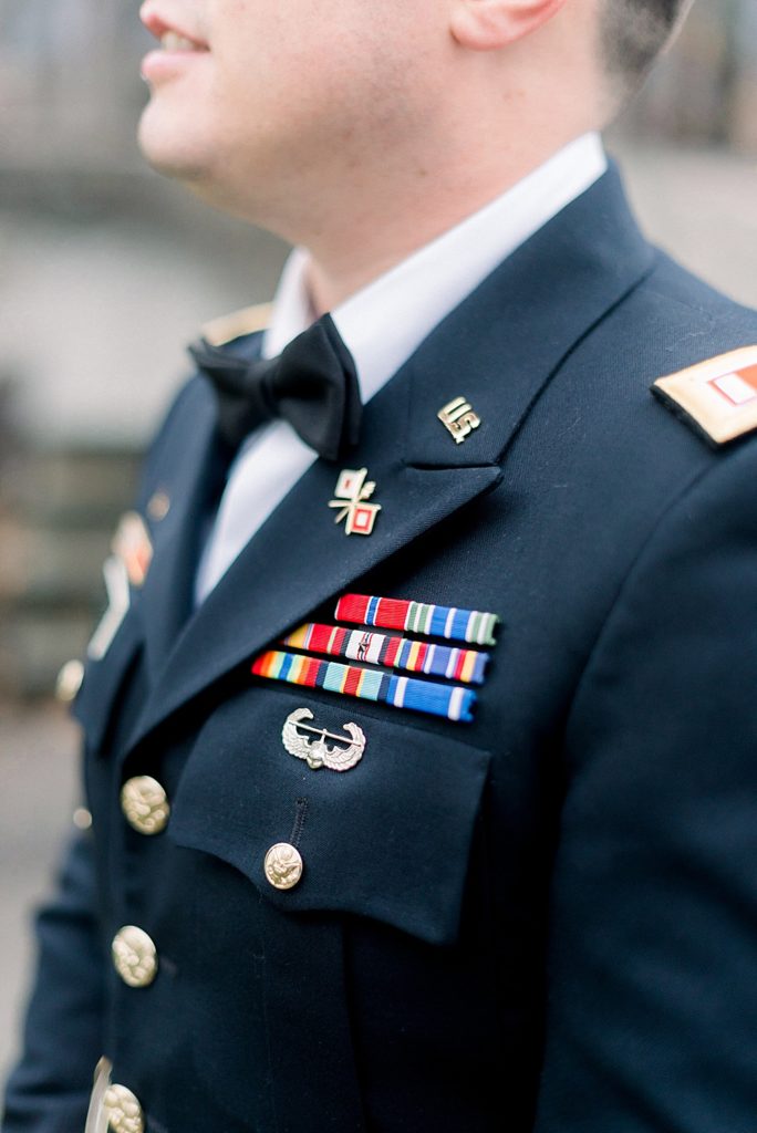 Elegant military wedding