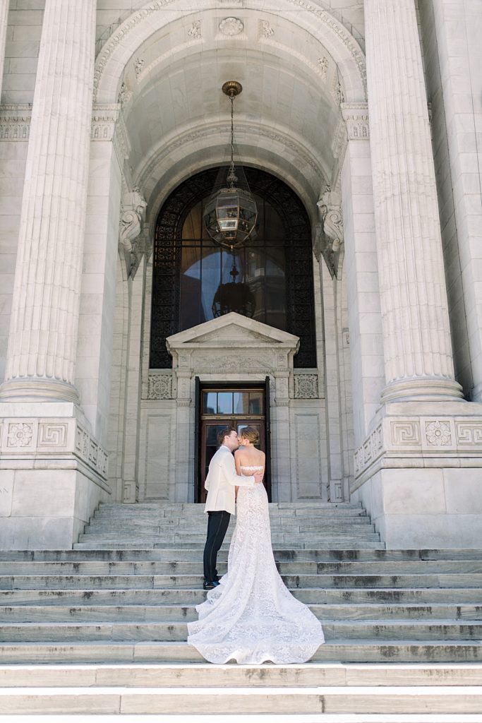 New York Public Library wedding photography